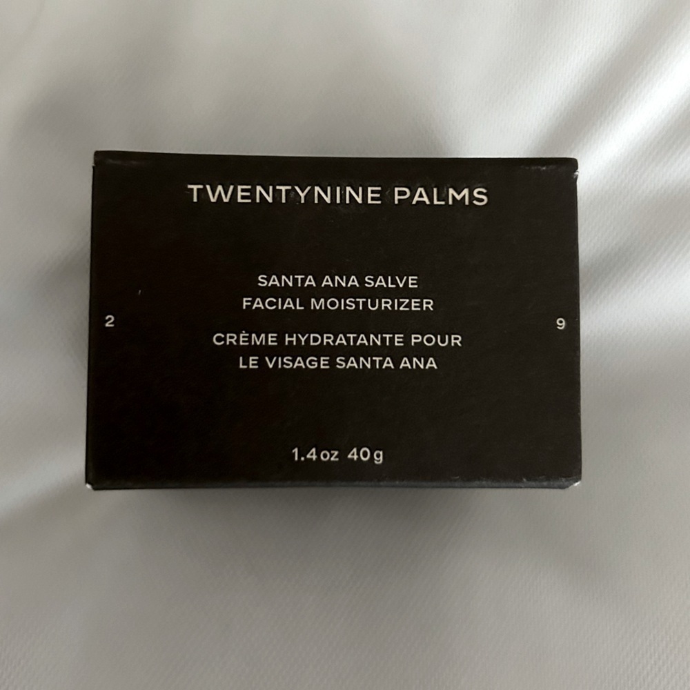 NIB TWENTY NINE PALMS Santa Ana Facial Moisturizer